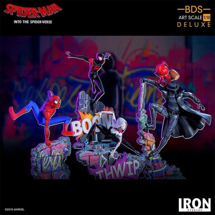 Spider-Man Into The Spider-Verse - Spider-Man Noir 1/10 scale statue