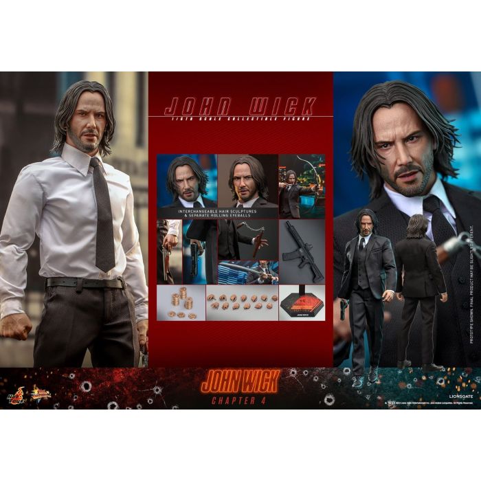 John Wick 1:6 Scale Figure - Hot Toys - John Wick Chapter 4