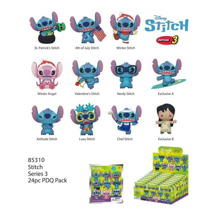 Lilo and Stitch - Foam sleutelhanger blind bag