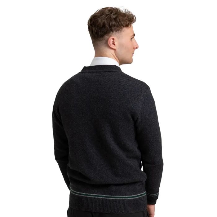 Slytherin V-Neck Cardigan - Lochaven - Harry Potter