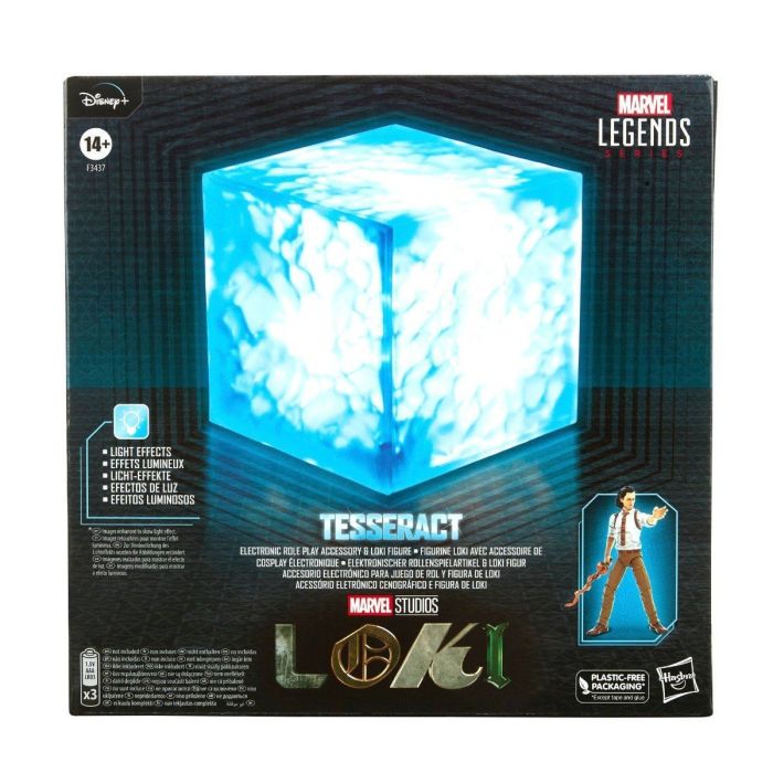 Tesseract Replica with Loki Action Figure - Hasbro - Disney+ Loki