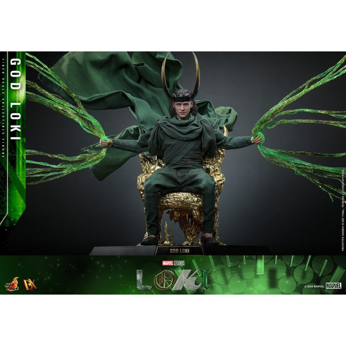 God Loki 1:6 Scale Figure - Hot Toys - Loki Season 2