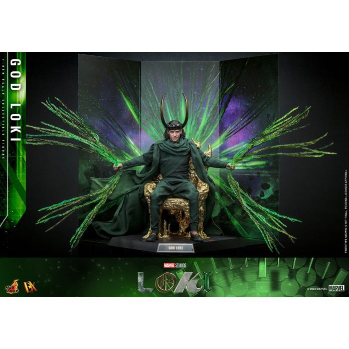 God Loki 1:6 Scale Figure - Hot Toys - Loki Season 2