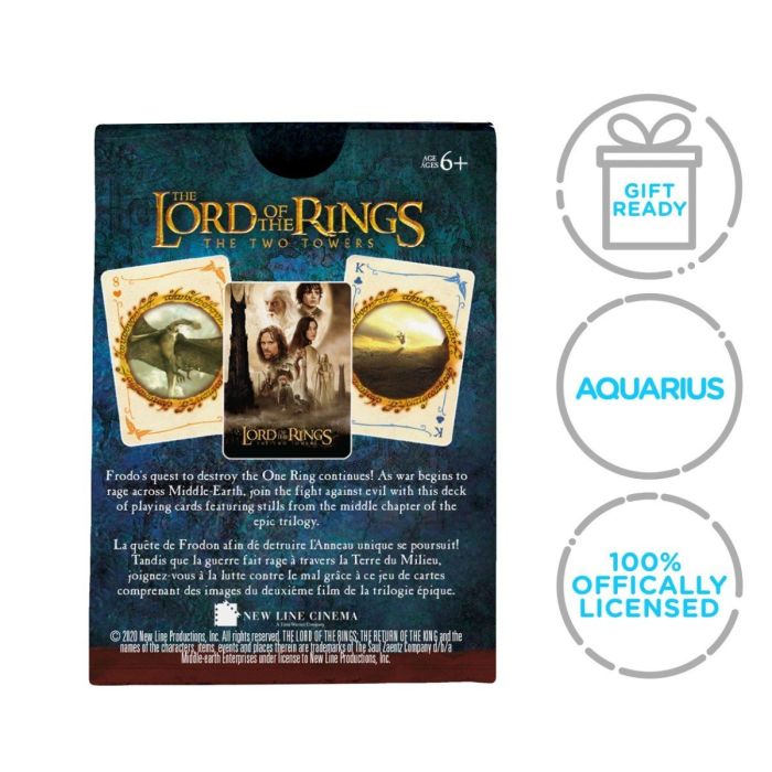 Lord of the Rings - The Two Towers Playing Cards