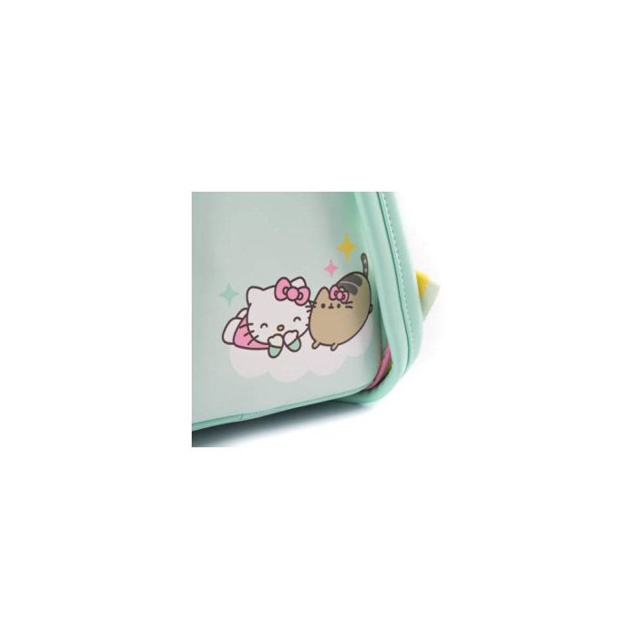Balloons and Rainbow Backpack - Loungefly - Pusheen x Hello Kitty
