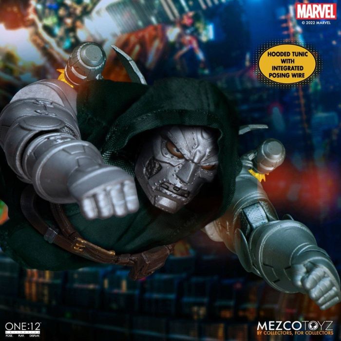 Doctor Doom Action Figure - Mezco Toys - Marvel