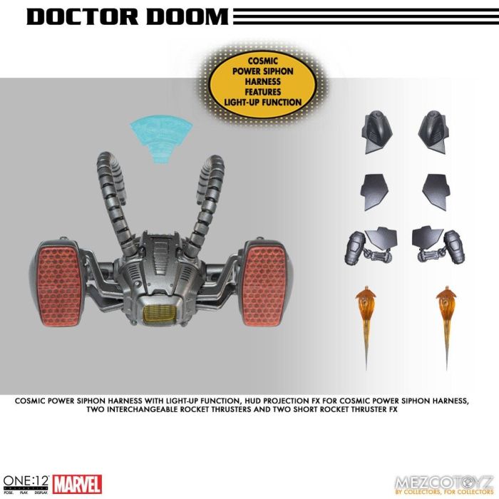 Doctor Doom Action Figure - Mezco Toys - Marvel