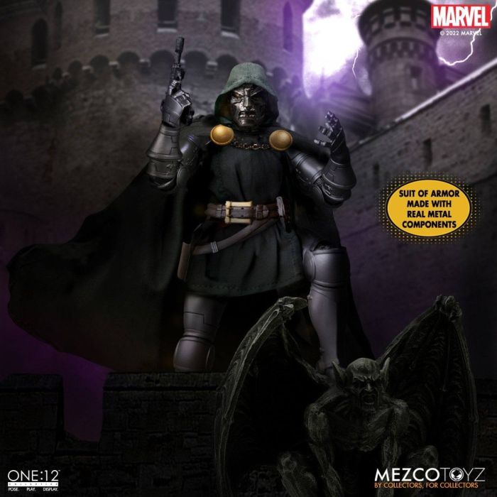 Doctor Doom Action Figure - Mezco Toys - Marvel