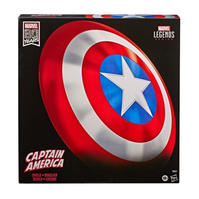 Captain America Legend Premium Shield 80th Anniversary 60 cm