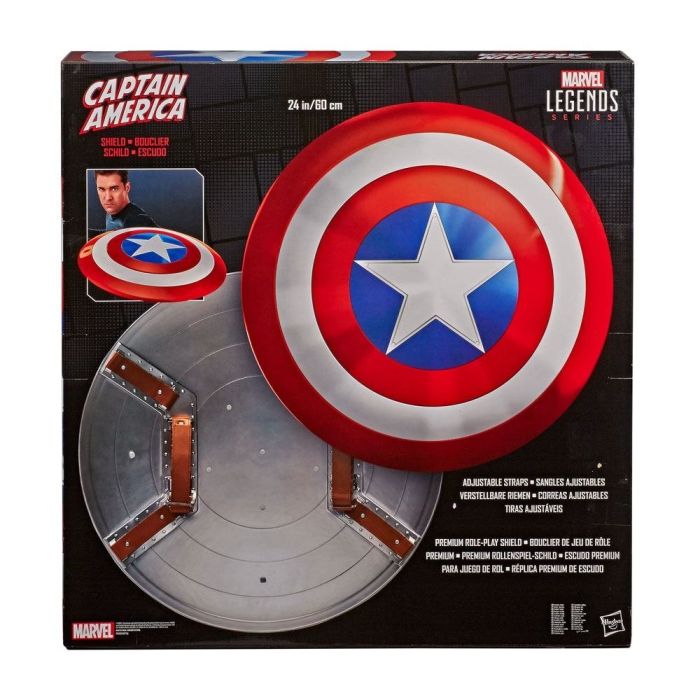 Captain America Legend Premium Shield 80th Anniversary 60 cm