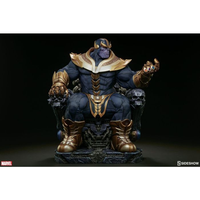 Marvel: Thanos on Throne Maquette