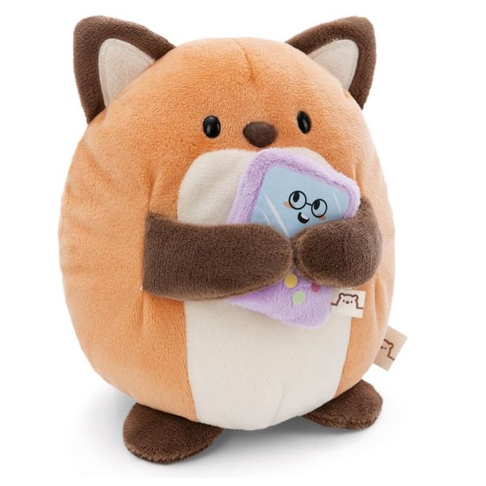 Super Mochie - Fox Geeks with video game Plush 16cm