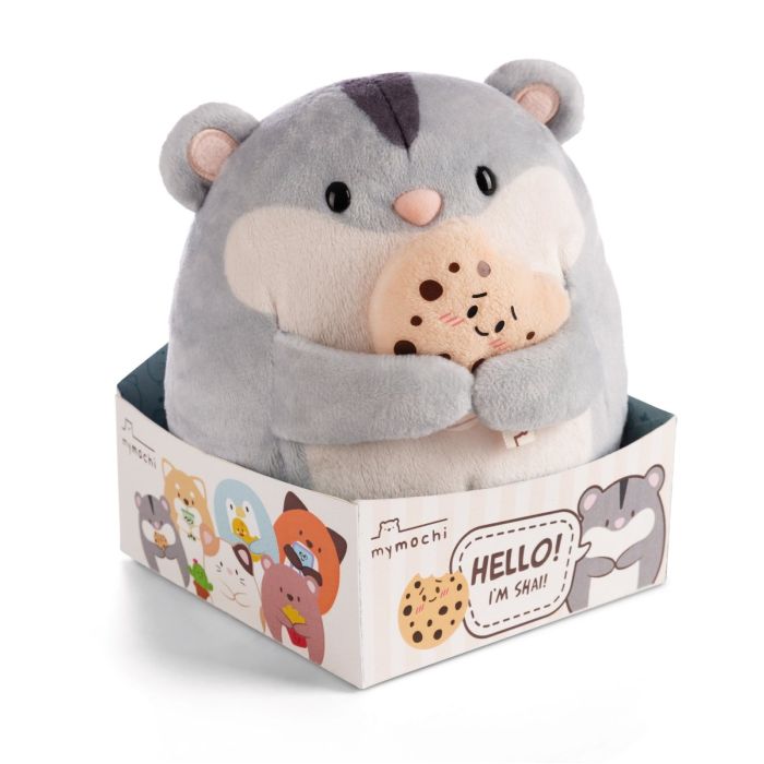 Super Mochie - Hamster Shai with Cookie Plush 16cm