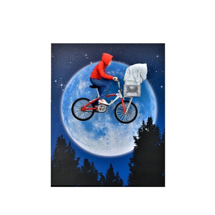 E.T. the Extra-Terrestrial - Elliott & E.T. on Bicycle Action Figure