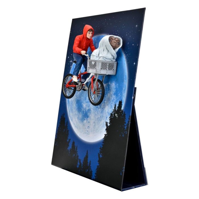 E.T. the Extra-Terrestrial - Elliott & E.T. on Bicycle Action Figure