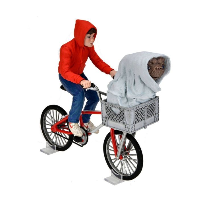 E.T. the Extra-Terrestrial - Elliott & E.T. on Bicycle Action Figure