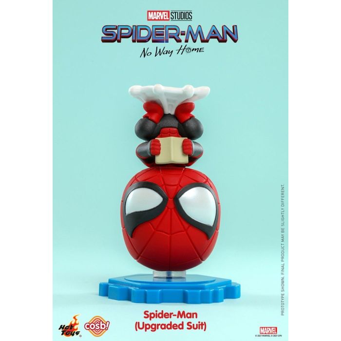 Spider-Man (Upgraded Suit) Cosbi Mini Figure - Hot Toys - Spider-Man: No Way Home