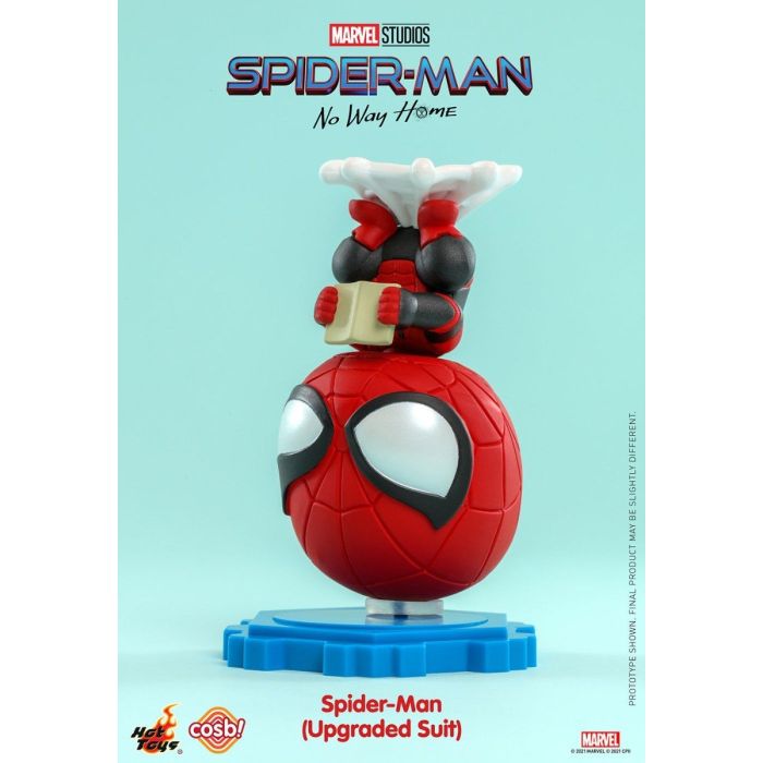 Spider-Man (Upgraded Suit) Cosbi Mini Figure - Hot Toys - Spider-Man: No Way Home
