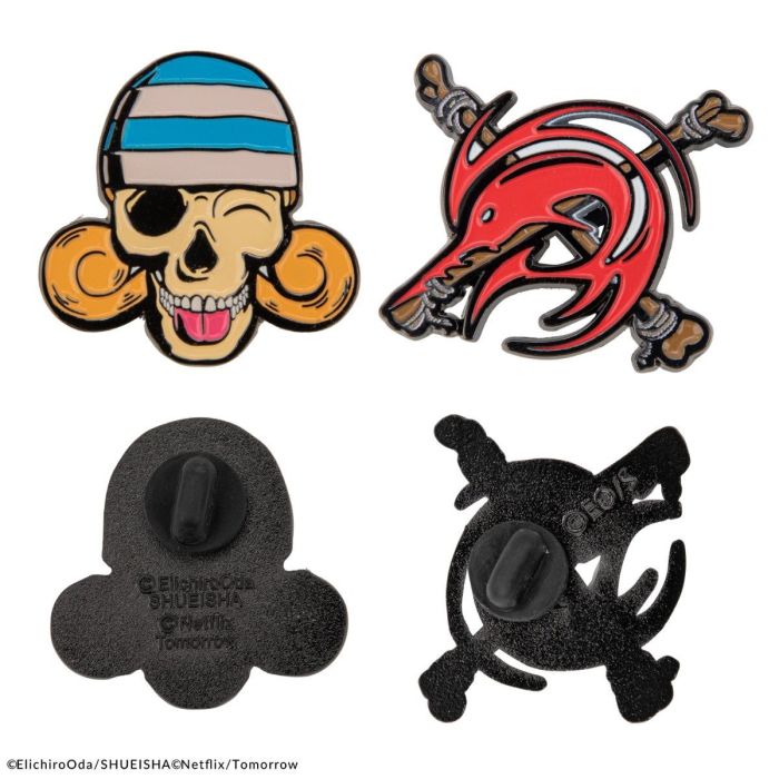One Piece - Nami and Arlong pin set