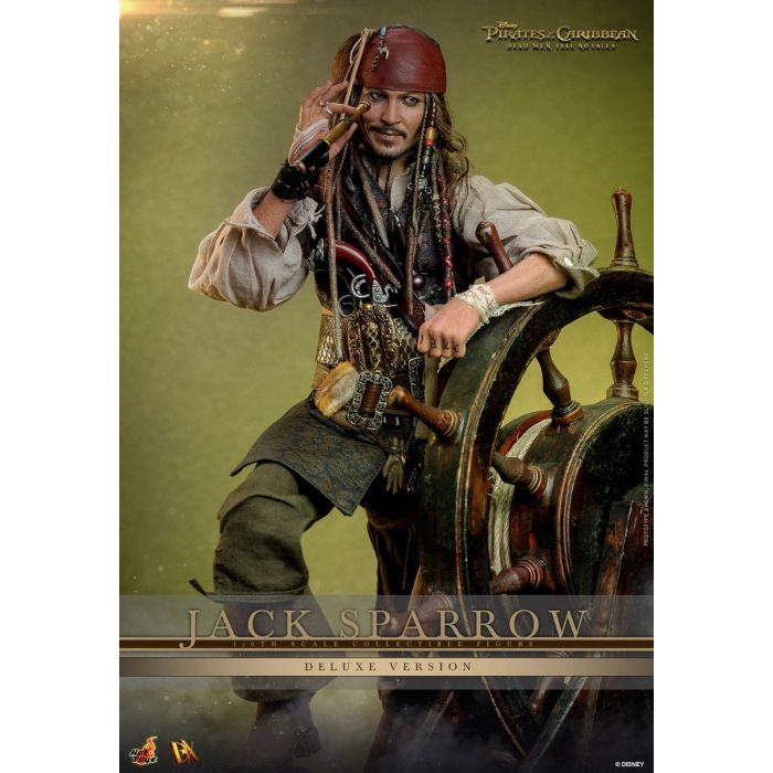 Jack Sparrow Deluxe 1:6 Scale Figure - Hot Toys - Pirates of the Caribbean: Dead Men Tell No Tales