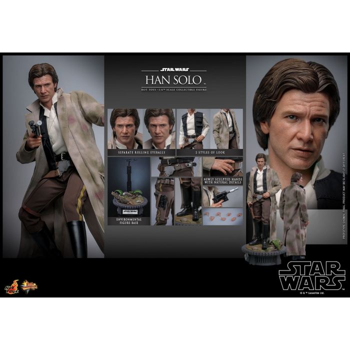 Han Solo 1:6 Scale Figure - Hot Toys - Star Wars Return of the Jedi