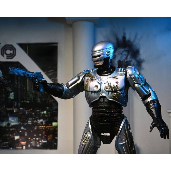 Robocop - Battle Damaged Robocop with Chair Ultimate Action Figure