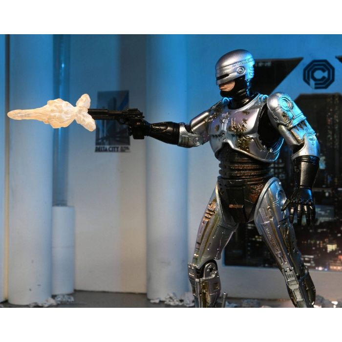 Robocop - Battle Damaged Robocop with Chair Ultimate Action Figure