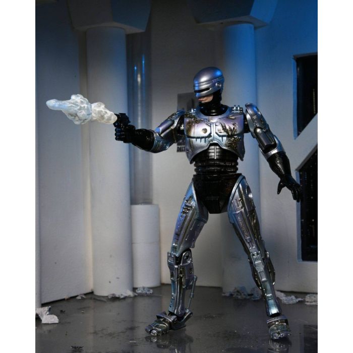 Robocop - Battle Damaged Robocop with Chair Ultimate Action Figure