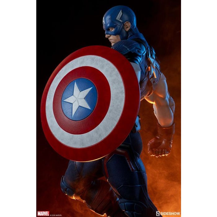 Captain America Premium Format Statue - Sideshow Toys - Captain America