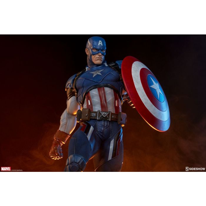 Captain America Premium Format Statue - Sideshow Toys - Captain America