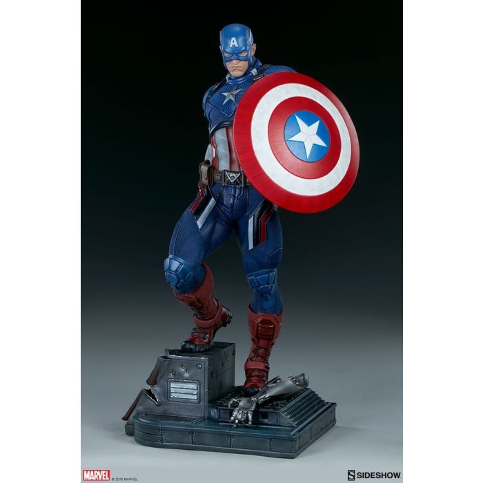 Captain America Premium Format Statue - Sideshow Toys - Captain America
