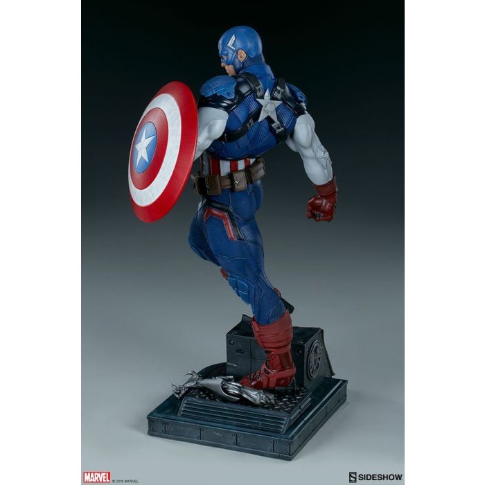 Captain America Premium Format Statue - Sideshow Toys - Captain America