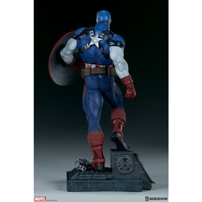 Captain America Premium Format Statue - Sideshow Toys - Captain America