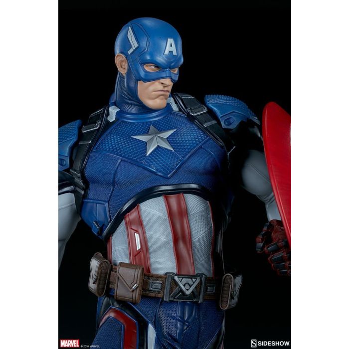 Captain America Premium Format Statue - Sideshow Toys - Captain America