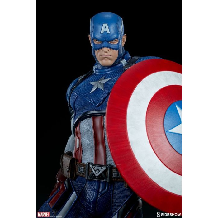 Captain America Premium Format Statue - Sideshow Toys - Captain America