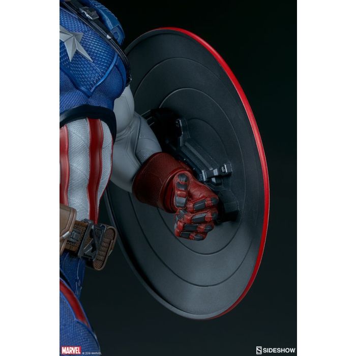Captain America Premium Format Statue - Sideshow Toys - Captain America