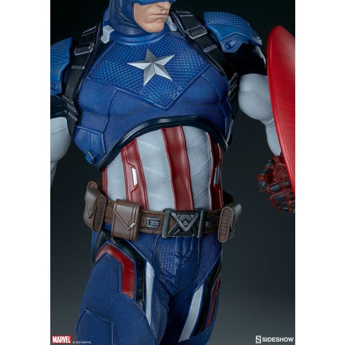 Captain America Premium Format Statue - Sideshow Toys - Captain America