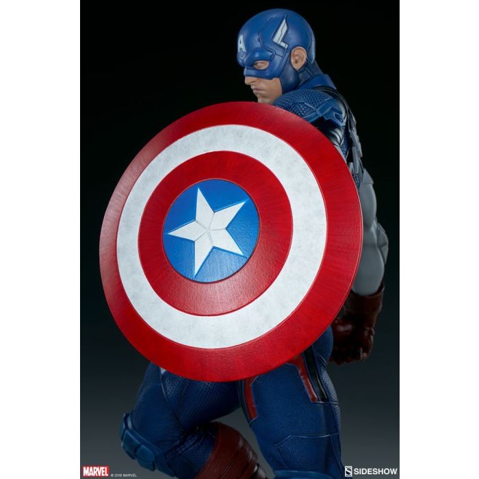 Captain America Premium Format Statue - Sideshow Toys - Captain America