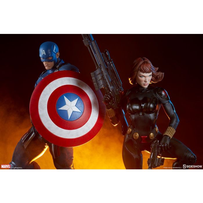 Captain America Premium Format Statue - Sideshow Toys - Captain America