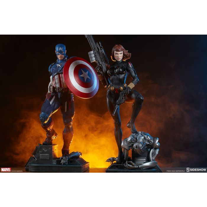 Captain America Premium Format Statue - Sideshow Toys - Captain America