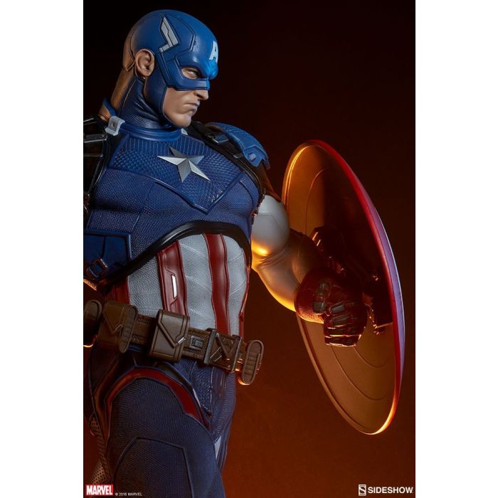 Captain America Premium Format Statue - Sideshow Toys - Captain America