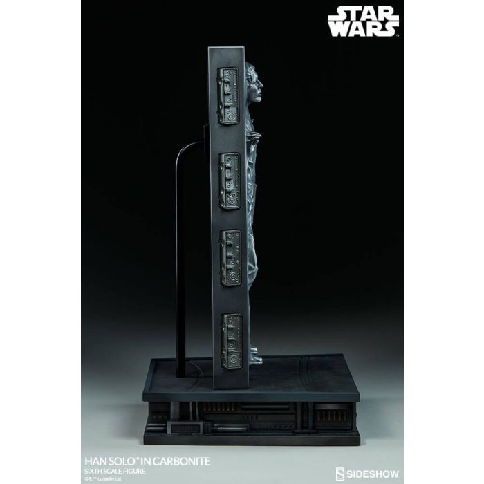 Han Solo in Carbonite 1:6 Scale Figure - Sideshow Collectibles - Star Wars