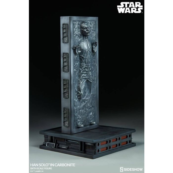 Han Solo in Carbonite 1:6 Scale Figure - Sideshow Collectibles - Star Wars