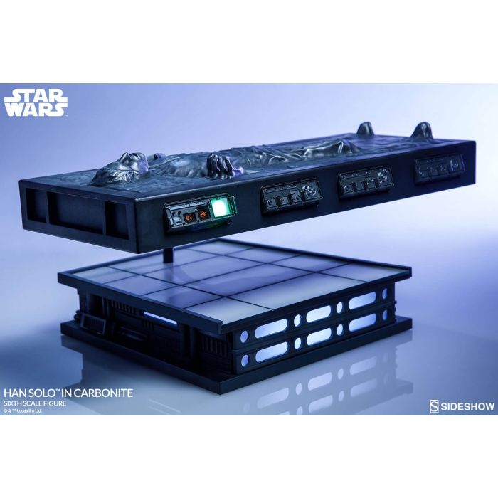 Han Solo in Carbonite 1:6 Scale Figure - Sideshow Collectibles - Star Wars