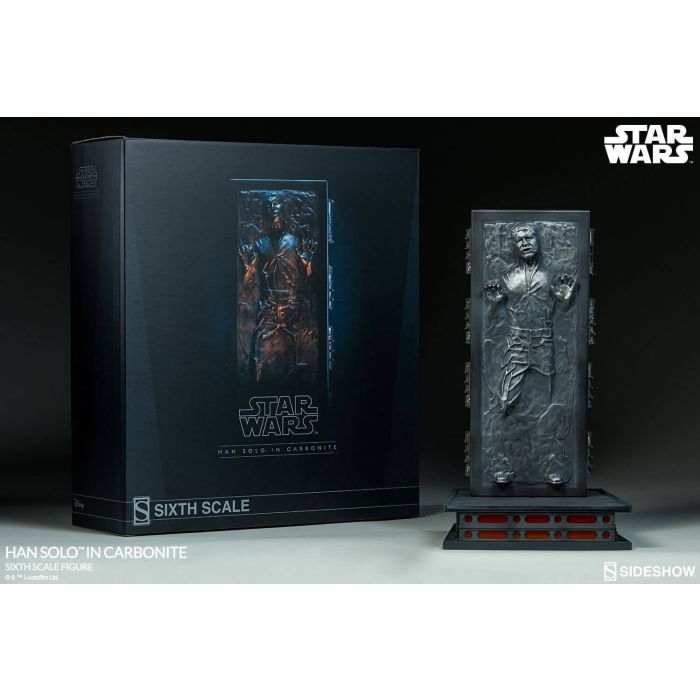 Han Solo in Carbonite 1:6 Scale Figure - Sideshow Collectibles - Star Wars