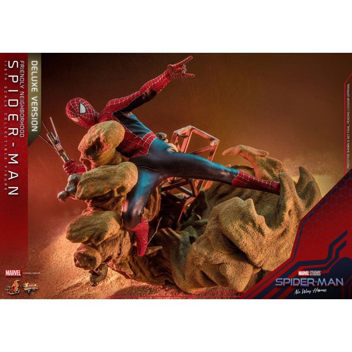 Friendly Neighborhood Spider-Man 1:6 Scale Deluxe Figure - Hot Toys - Spider-Man No Way Home