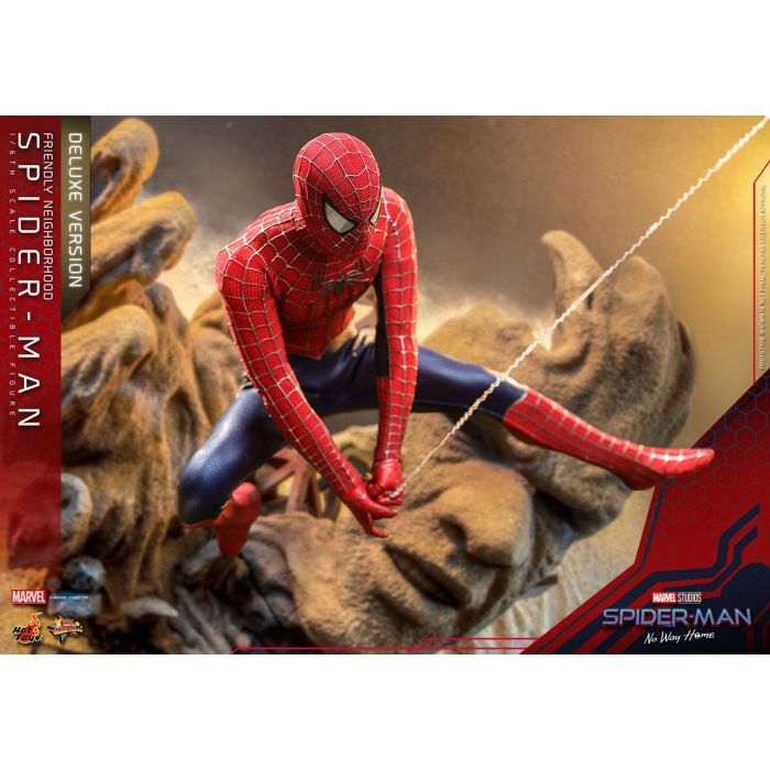 Friendly Neighborhood Spider-Man 1:6 Scale Deluxe Figure - Hot Toys - Spider-Man No Way Home