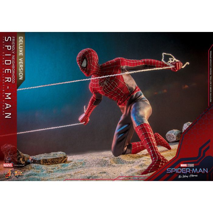 Friendly Neighborhood Spider-Man 1:6 Scale Deluxe Figure - Hot Toys - Spider-Man No Way Home