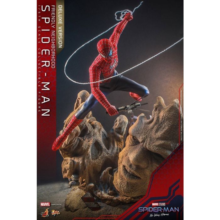 Friendly Neighborhood Spider-Man 1:6 Scale Deluxe Figure - Hot Toys - Spider-Man No Way Home