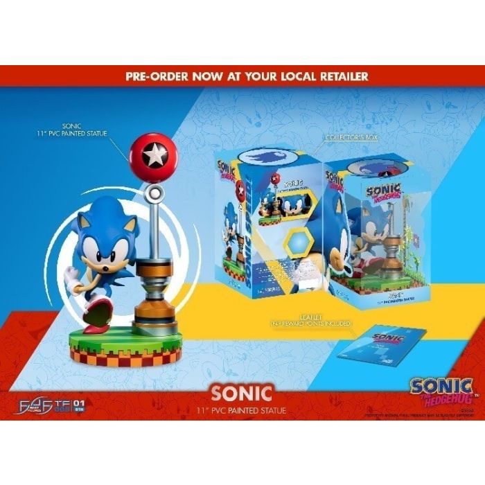 Sonic the Hedgehog - Sonic PVC statue - First 4 Figures